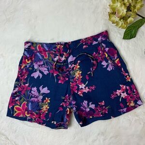 Women’s Tommy Bahama linen floral shorts